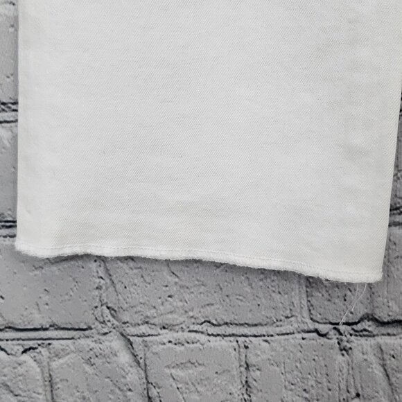 2/$50 L’Agence White Straight Leg Jeans Size 25 - Picture 3 of 6